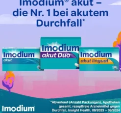 Imodium akut Duo 2 mg 125 mg 12 Tabletten