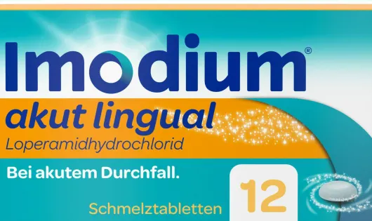 Imodium akut lingual 2 mg 12 Schmelztabletten