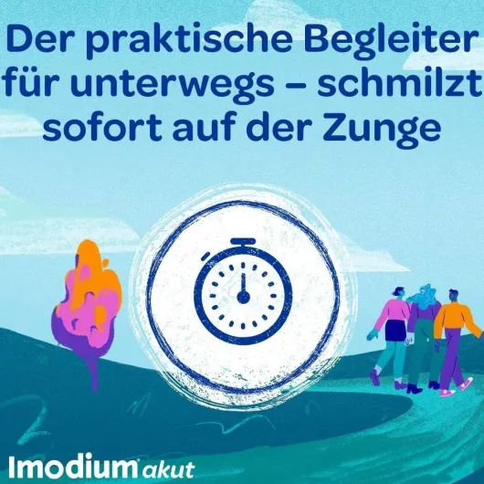 Imodium akut lingual 2 mg 12 Schmelztabletten