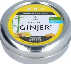 Ingwer Ginjer Pastille Zitrone Bio 40 G