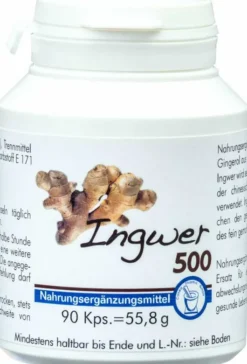 Ingwer 500 90 Kapseln