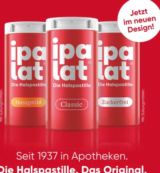 Ipalat Halspastillen Classic 400 Pastillen