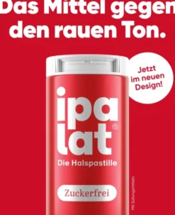 Ipalat Halspastillen zuckerfrei 40 Pastillen