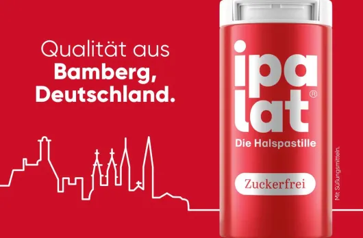 Ipalat Halspastillen zuckerfrei 40 Pastillen