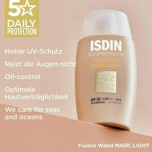 Isdin Fotoprotector Fusion Water Color Light Spf 50 50 ml