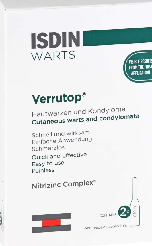 Isdin Verrutop Ampullen 2 Stk