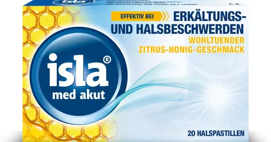 isla med akut Zitrus-Honig 20 Pastillen