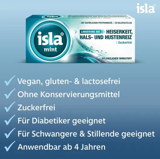 isla mint 30 Pastillen