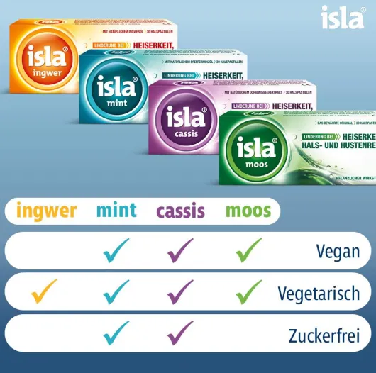 isla moos 30 Pastillen