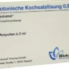 Isotonische Kochsalzlösung 0,9% Ampullen 6x2 ml Ampullen