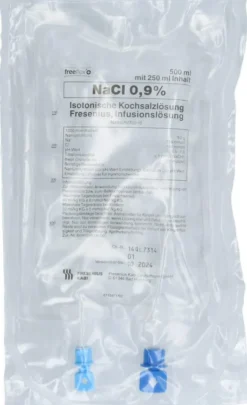 Isotonische Kochsalzlösung 500ml Halbgefüllt Freeflex+