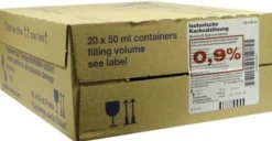 Isotonische Kochsalzlösung 0,9 % 20 X 50 ml