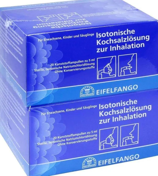 Isotonische Kochsalzlösung zur Inhalation 40 X 5 ml