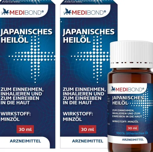 Japanisches Heilpflanzenöl Medibond 2 x 30 ml