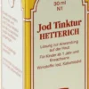 Jodtinktur Hetterich 30 ml Lösung
