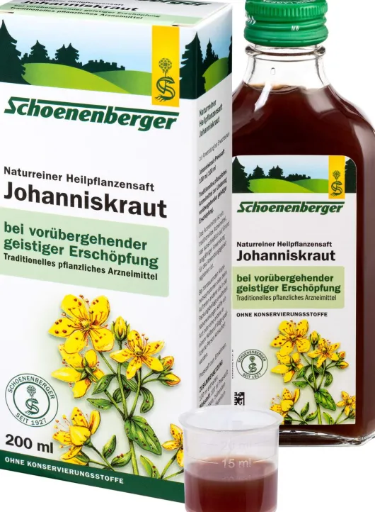 Johanniskraut 200 ml Saft Schoenenberger