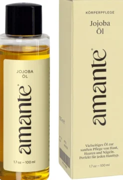 Jojoba Öl 100 % Rein Hautpflegeöl Amante 100 ml