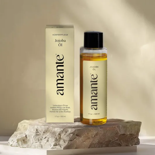Jojoba Öl 100 % Rein Hautpflegeöl Amante 100 ml