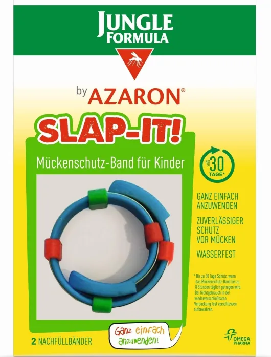 Jungle Formula By Azaron Slap-It Mückenschutz-Band Nachfüllbänder