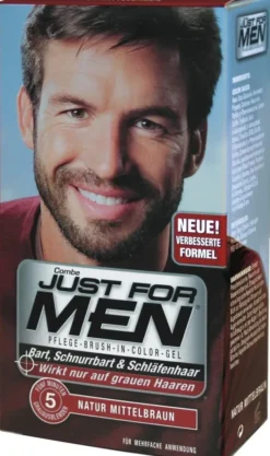 Just For Men Brush Bürste Farbgel Mittelbraun 28,4 ml Gel