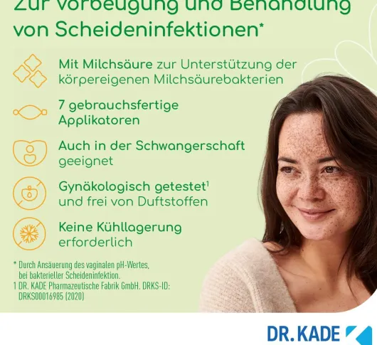 Kadeflora Milchsäurekur Einmal Applikatoren 7 x 2,5 g