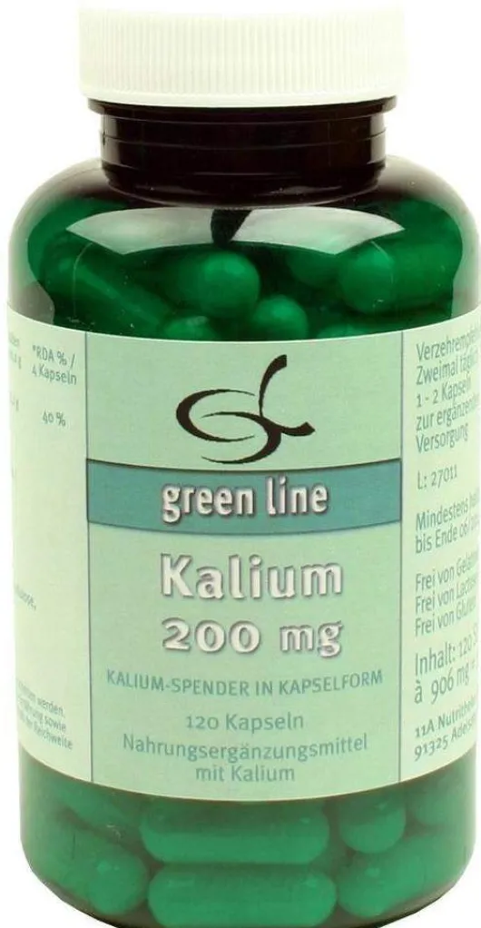 Kalium 200 mg 120 Kapseln