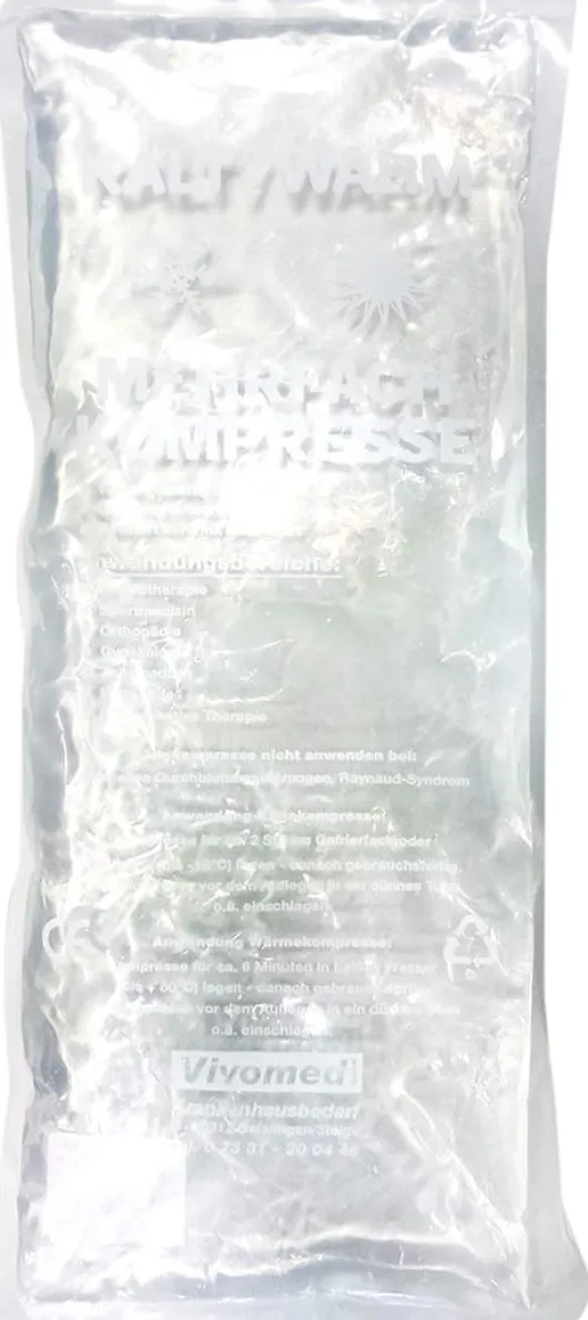 Kalt Warm Kompresse 12 X 29 cm Transparent 1 Stück