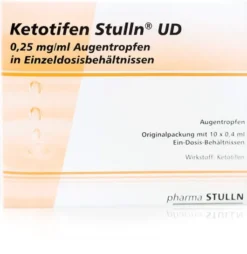 Ketotifen Stulln Ud Augentropfen 10 X 0,4 ml Einzeldosispipetten