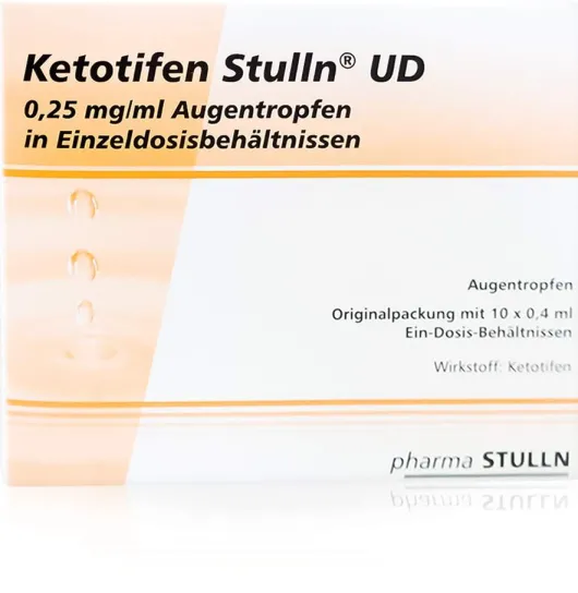 Ketotifen Stulln Ud Augentropfen 10 X 0,4 ml Einzeldosispipetten
