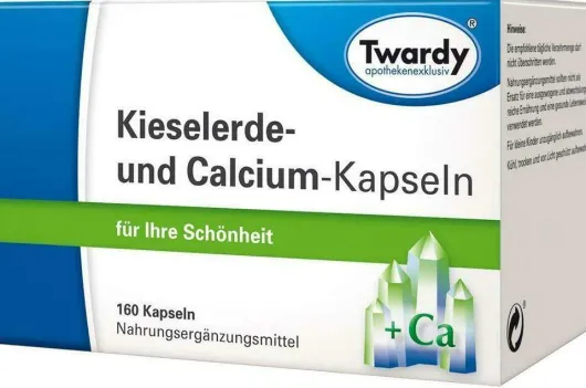 Kieselerde- und Calcium - Kapseln 160 Stück