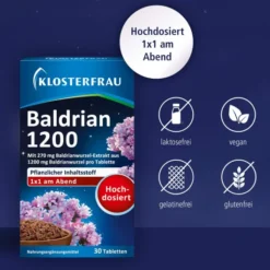 Klosterfrau Baldrian 1200 Tabletten 30 Stück