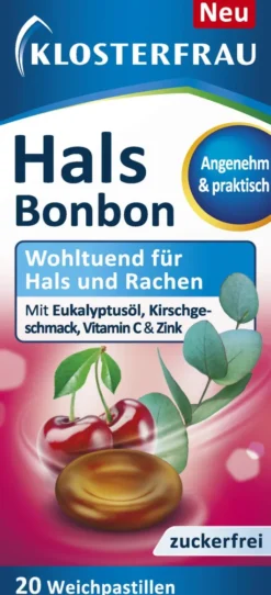 Klosterfrau 20 Kirsche Halsbonbons