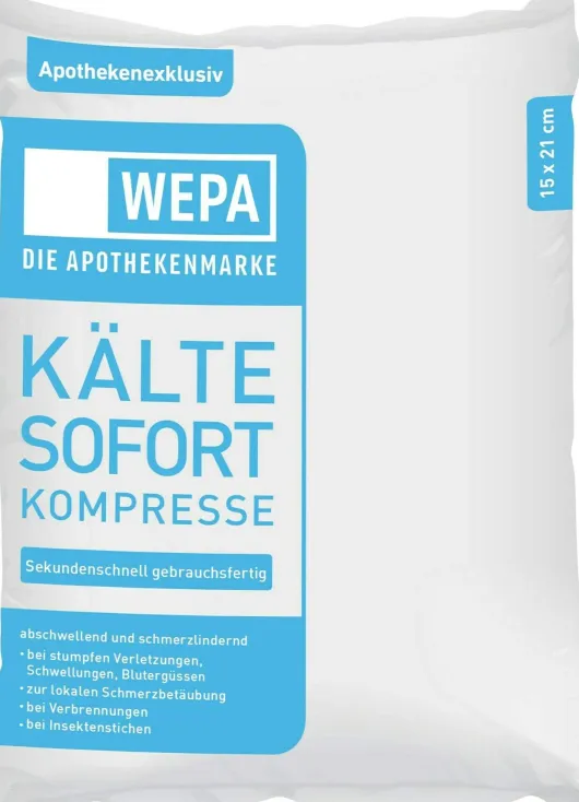 Kälte Sofort Kompresse 15 x 21 cm