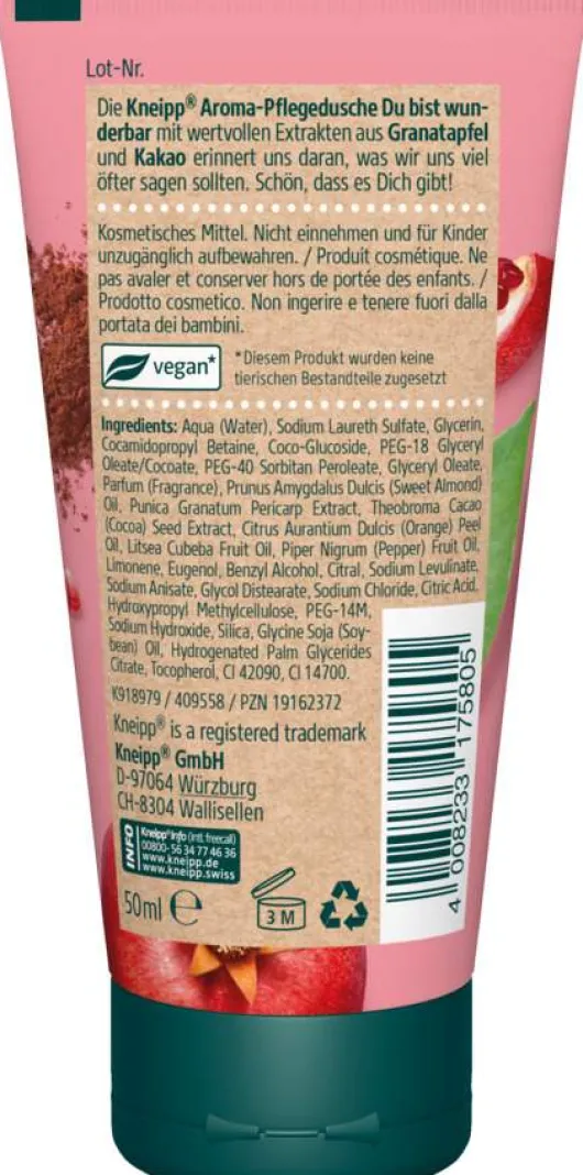Kneipp Aroma-Pflegedusche Du Bist Wunderbar 50 ml