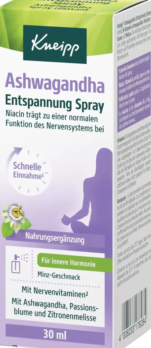 Kneipp Ashwagandha Entspannung Spray 30 ml