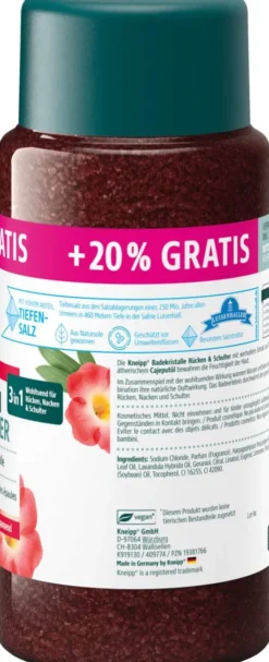 Kneipp Badekristalle Rücken & Schulter 720 G