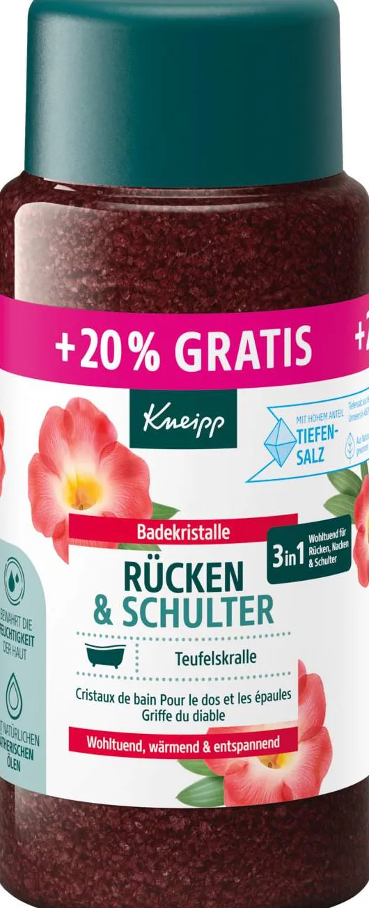 Kneipp Badekristalle Rücken & Schulter 720 G
