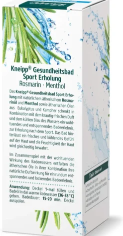 Kneipp Gesundheitsbad Sport Erholung 100 ml