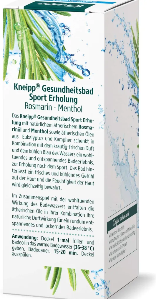 Kneipp Gesundheitsbad Sport Erholung 100 ml