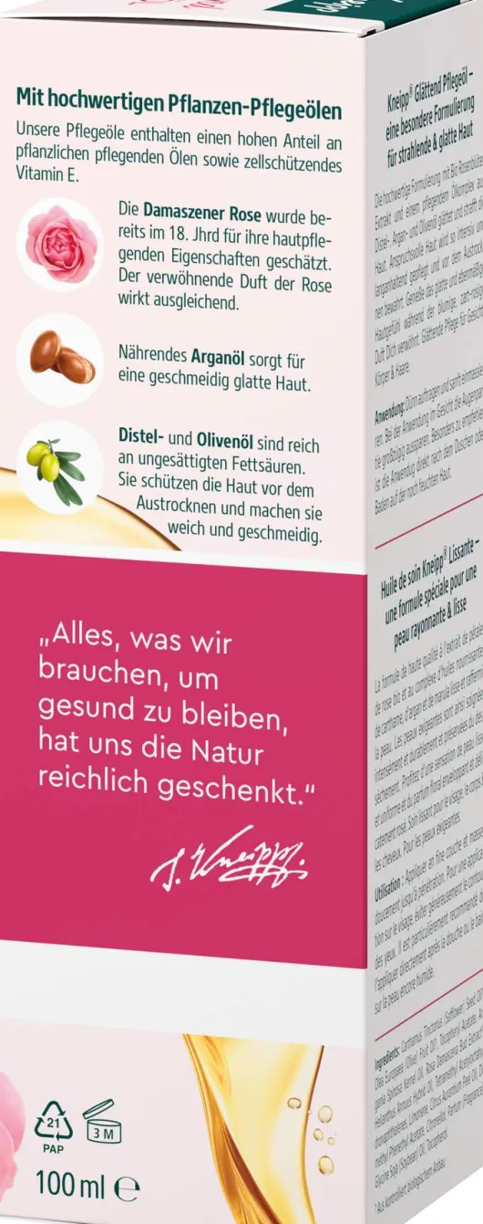 Kneipp Glättend Pflegeöl 100 ml