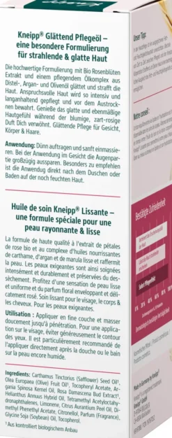 Kneipp Glättend Pflegeöl 100 ml