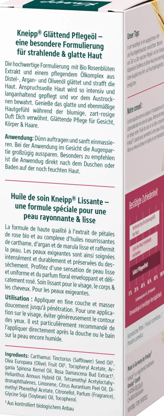 Kneipp Glättend Pflegeöl 100 ml