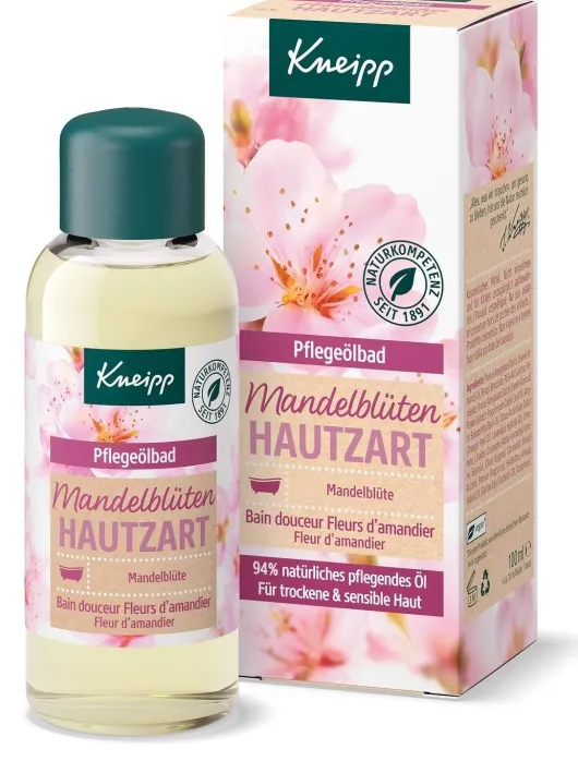 Kneipp Pflegeölbad Mandelblüten Hautzart 100 ml