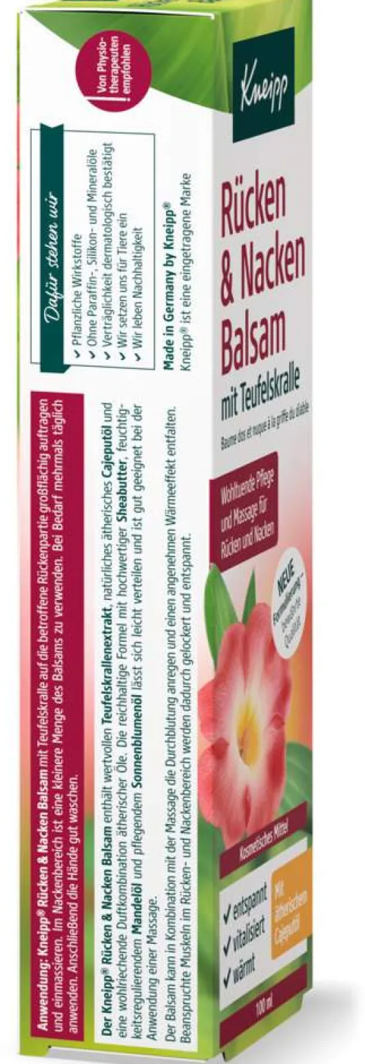 Kneipp Rücken & Nacken Balsam 100 ml