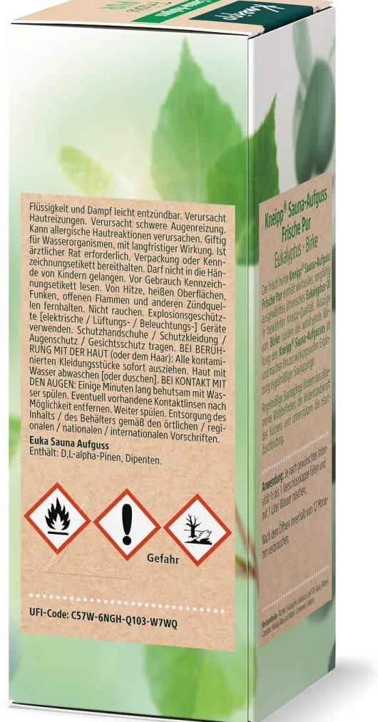 Kneipp Sauna-Aufguss Frische Pur 100 ml Flüssigkeit