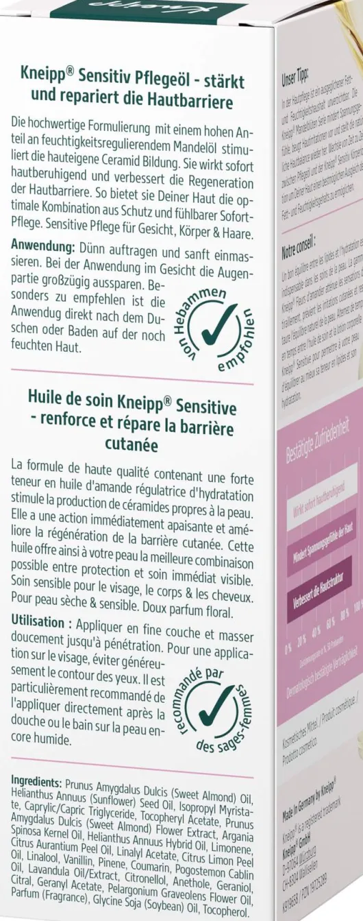 Kneipp Sensitiv Pflegeöl 100 ml