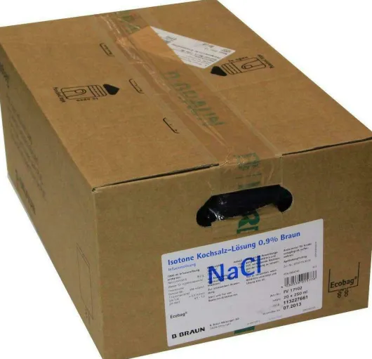 Kochsalzlösung 0,9% Braun Ecobag 20 X 250 ml Infusionslösung
