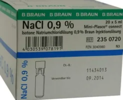Kochsalz 0,9% Miniplasco 20 x 5 ml