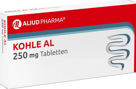 Kohle Al 250 mg 20 Tabletten