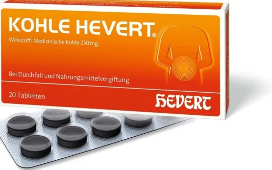 Kohle Hevert Tabletten 20 Stück